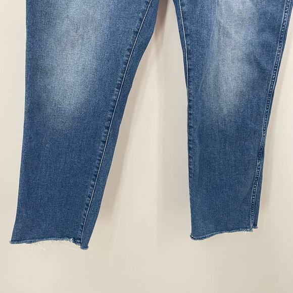 J. Crew 32 / 14 9" Vintage Slim Straight Jeans Gemma Wash BF521 read description - Picture 6 of 9